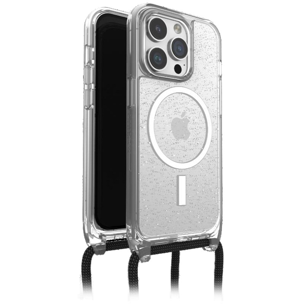 OtterBox React Necklace Case For iPhone 15 Plus - Stardust Clear