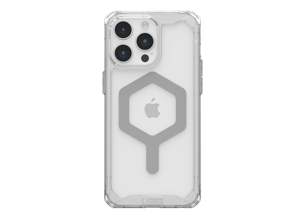UAG Plyo MagSafe Case For iPhone 15 Pro Max - Ice/Silver