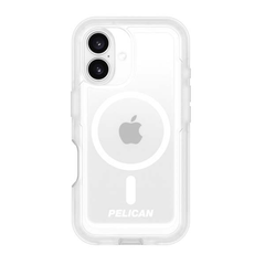 Pelican Voyager MagSafe Case w/ Holster For iPhone 16 - Clear