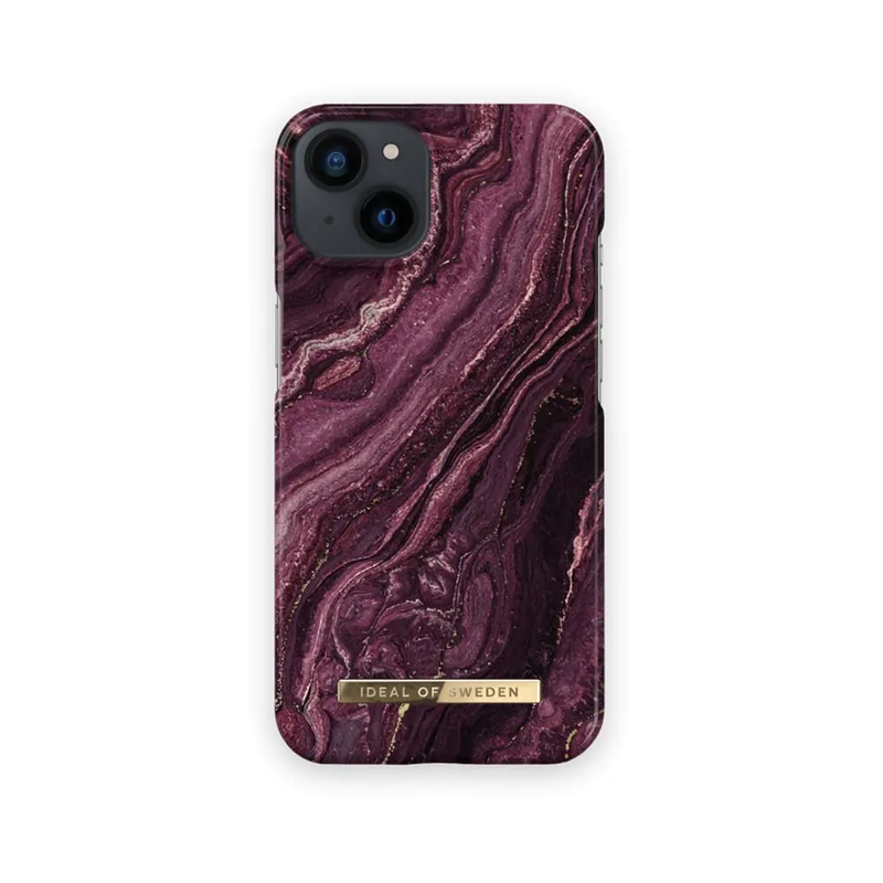 Ideal of Sweden Fashion Case For iPhone 13 - Golden Plum