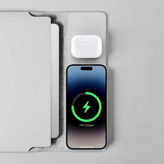 Laser Wireless Charging Laptop Sleeve Up to 16 Inch - Grey