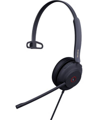 Yealink UH37-M Teams Certified Mono Wired Headset - Black