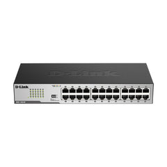 D-Link 24-Port Gigabit Unmanaged Switch - Black (Metal Housing)