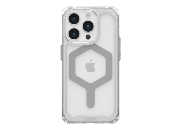 UAG Plyo MagSafe Case For iPhone 15 Pro - Ice/Silver
