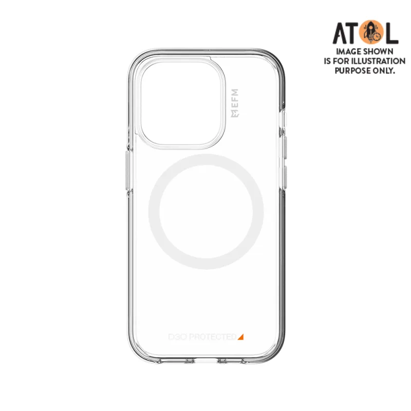 EFM Aspen Armour Case with D3O BIO For iPhone 15 Pro - Clear
