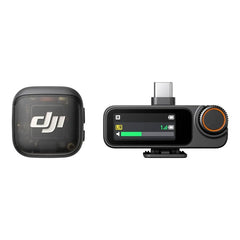 DJI Mic 3 Wireless Microphone 1TX + 1RX - Black