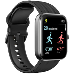 Ryze Evo Smart Watch - Dark Grey with Black Strap