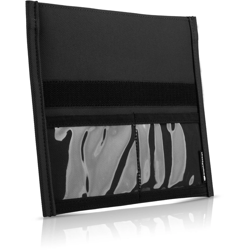 SLNT Utility Faraday RFID Blocking Phone Bag Medium - Black