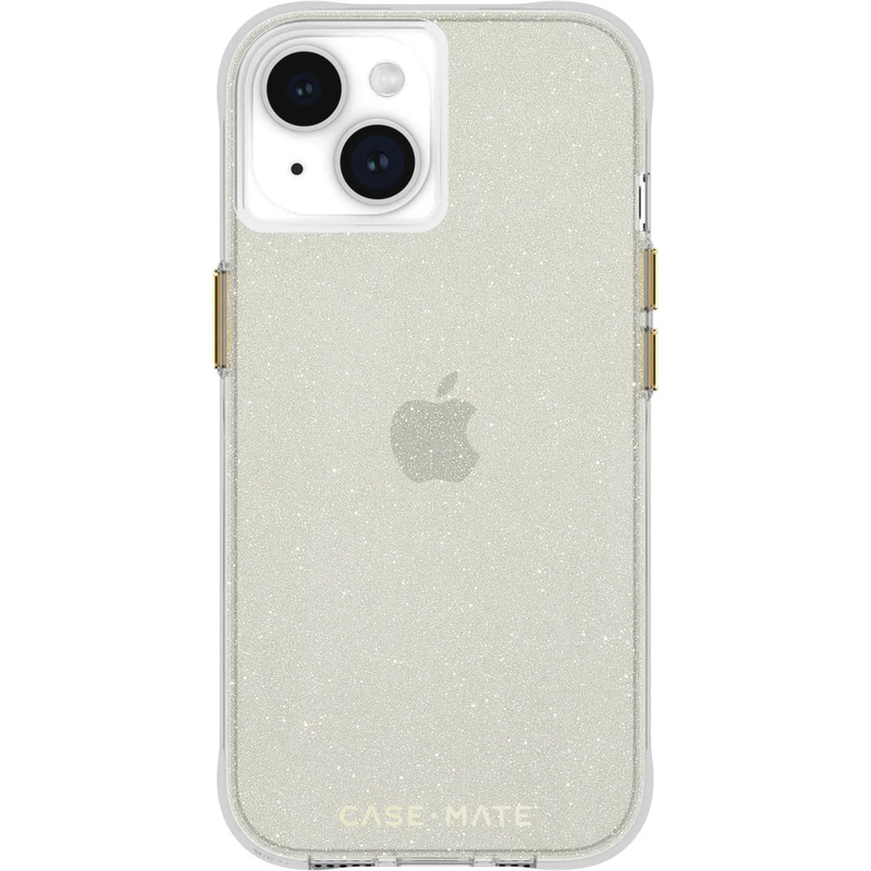 Case-Mate Sheer Crystal Case For Apple iPhone 15 - Gold