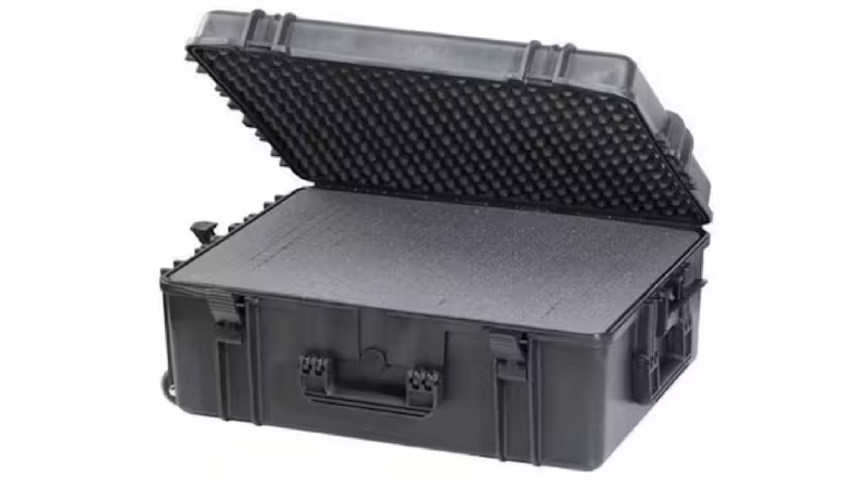 Max Case MAX620H250STR Protective Case + Trolley - Black