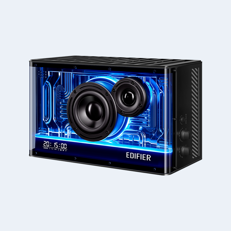 Edifier QD35 Tabletop Bluetooth Speaker with GaN charger - Black