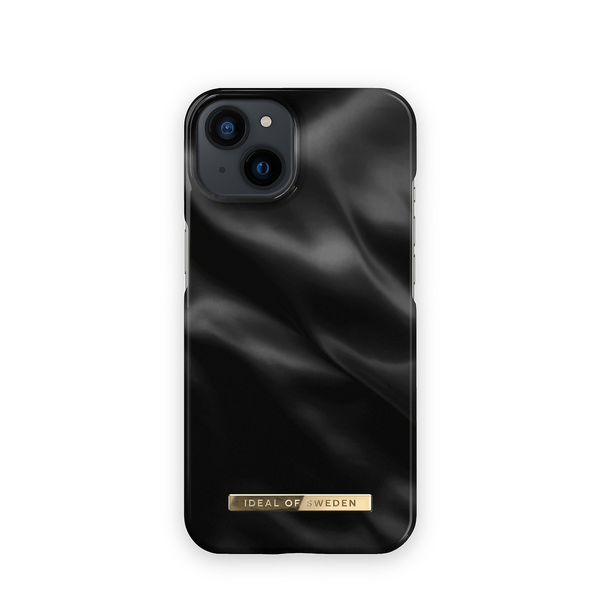 Ideal of Sweden Fashion Case For iPhone 13 - Black Satin