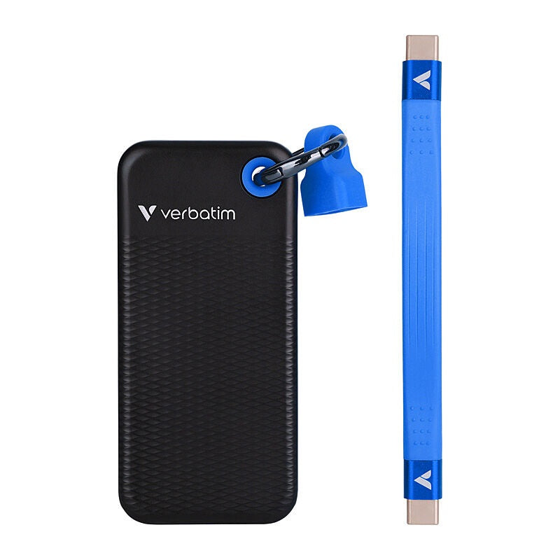 Verbatim 2TB Pocket SSD USB 3.2 Gen 2 – Black/Blue