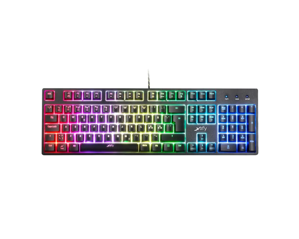 Xtrfy K3 Gaming Keyboard with RGB LED - Black