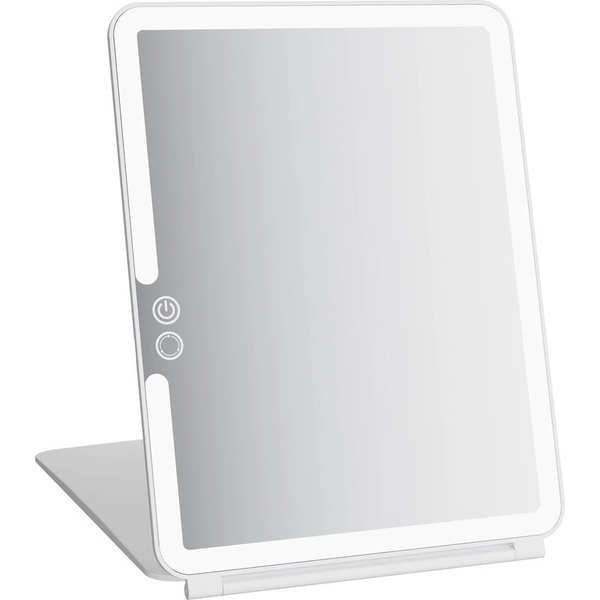 Wellcare Foldable Make-up Mirror w/ LED Lights - White