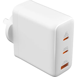 Monster 120W GaN USB-C/A Port Wall Charger - White