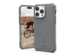 UAG Essential Armor Magsafe Case For iPhone 15 Pro Max - Silver