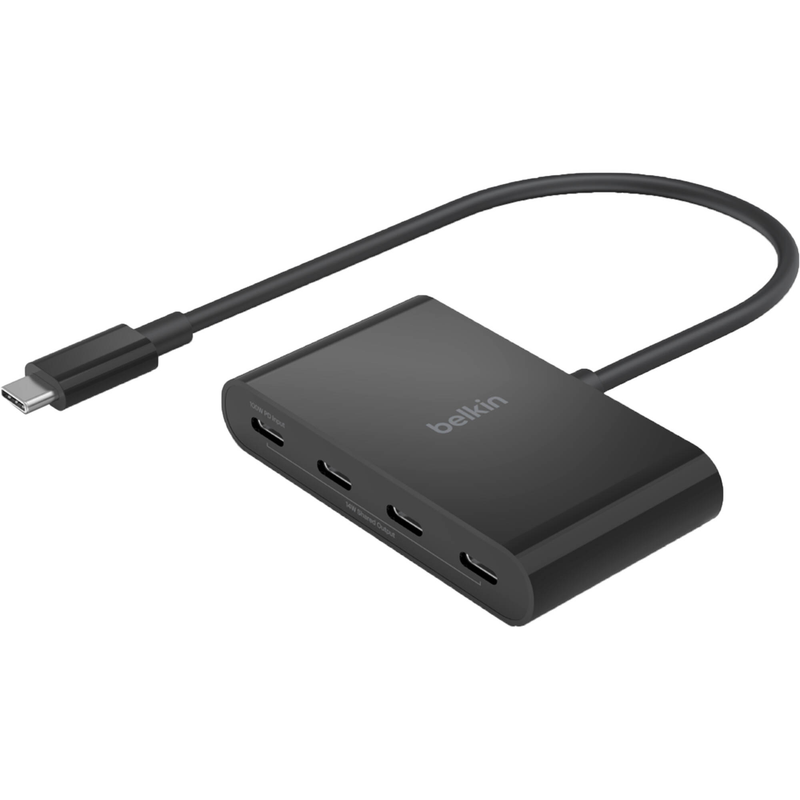 Belkin 4-Port USB-C Mini Hub - Black