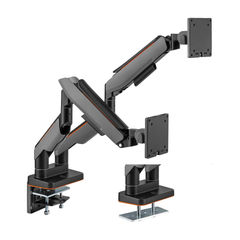 Brateck Dual Gaming Monitor Arm Fit 17