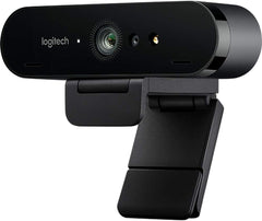 Logitech BRIO 4K UHD USB Webcam with HDR & Windows Hello – Black