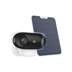 Reolink Argus 4 Pro 4K+ Dual-Lens Battery Camera + Solar Panel 2 - White