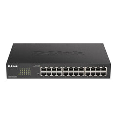 D-Link 24-Port Gigabit Smart Managed Switch - Black