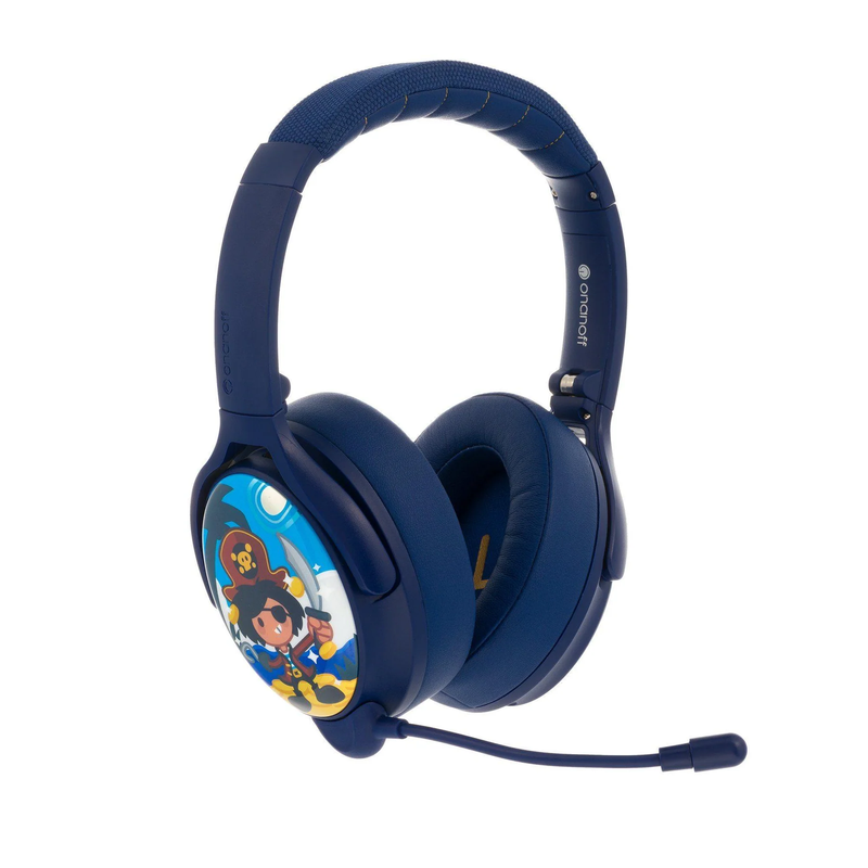 BuddyPhones Cosmos Plus ANC Wireless Headphone - Deep Blue