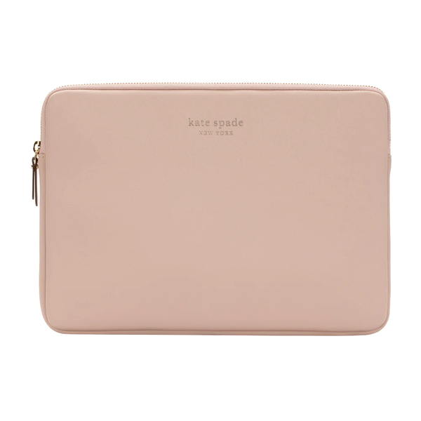 KSNY Slim Sleeve for 13 inch - Pale Vellum/Gold Zipper