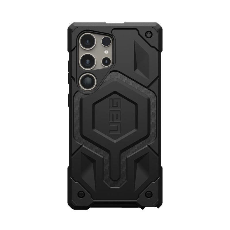 UAG Monarch Case For Samsung Galaxy S24 Ultra - Carbon Fiber