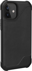 UAG Metropolis LT Case For Apple iPhone 12 Mini - LTHR ARMR Black
