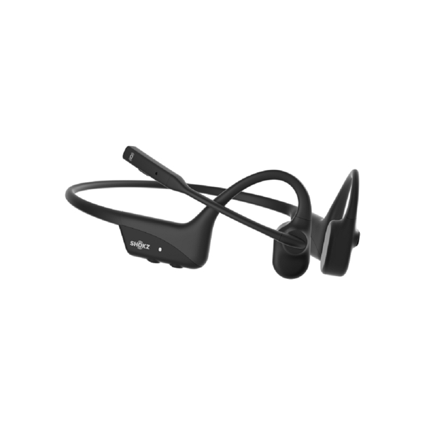 Shokz OpenComm 2 UC Stereo Bone Headset w/ USB-A Adapter - Black