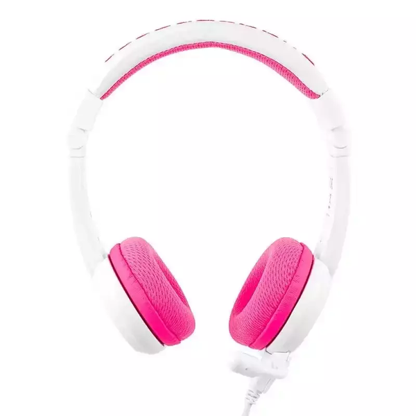 BuddyPhones School+ BOOM MIC Headphone - Pink