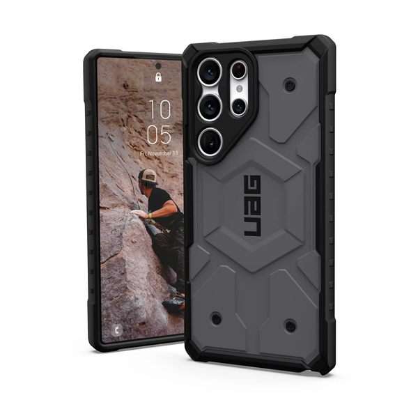 UAG Pathfinder Case For Samsung Galaxy S23 Ultra - Silver