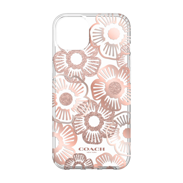 KSNY Coach Protective Case For iPhone 13 - Tea Rose Blush