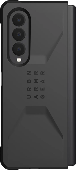 UAG Civilian Case For Galaxy Z Fold 3 - Black