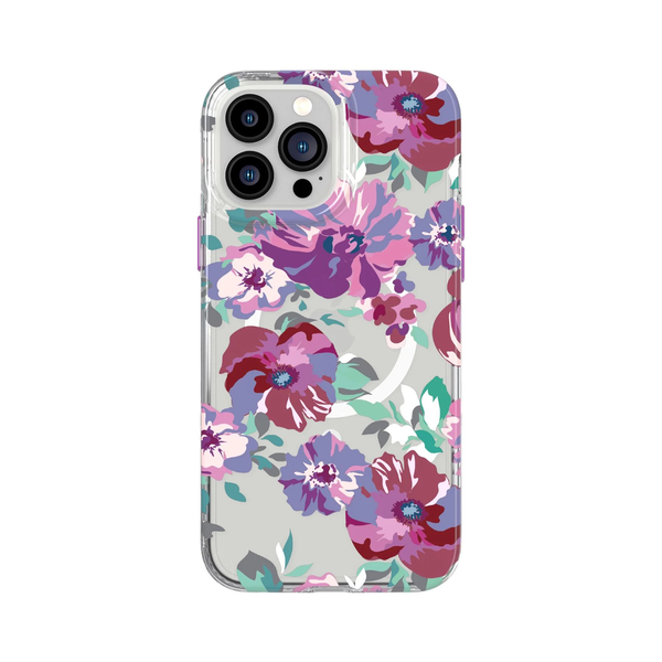 Tech 21 EvoArt w/ MagSafe Case iPhone 13 Pro Max - FB Purple Anemone