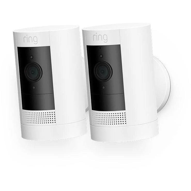 Ring Stick Up Camera Battery 2 Pack - White