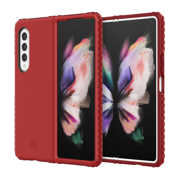 Incipio Grip Case For Samsung Galaxy Z Fold 3 - Red