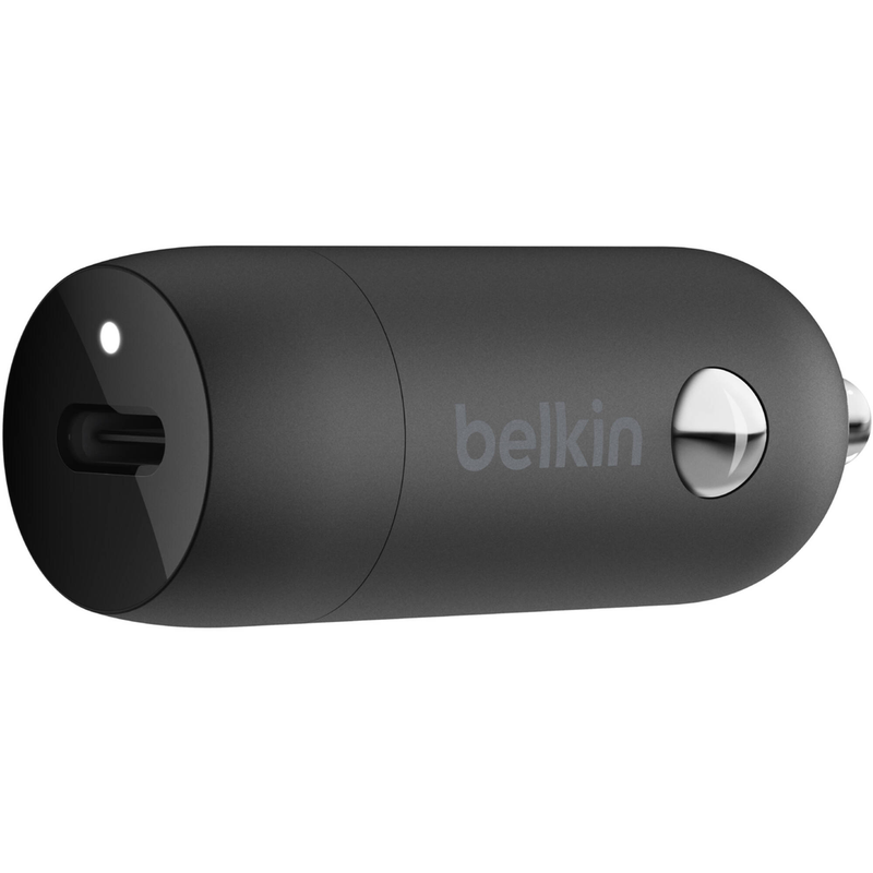 Belkin BoostUp Charge USB-C Car Charger 30W - Black