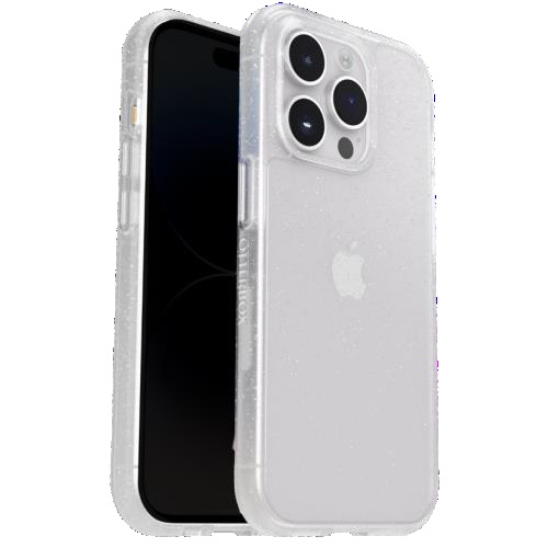 OtterBox React Case For iPhone 15 Pro Max - Stardust Clear