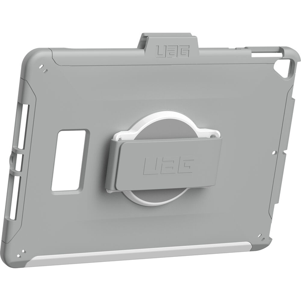 UAG Healthcare Hand Strap Case For IPad 10.2"- White/Grey