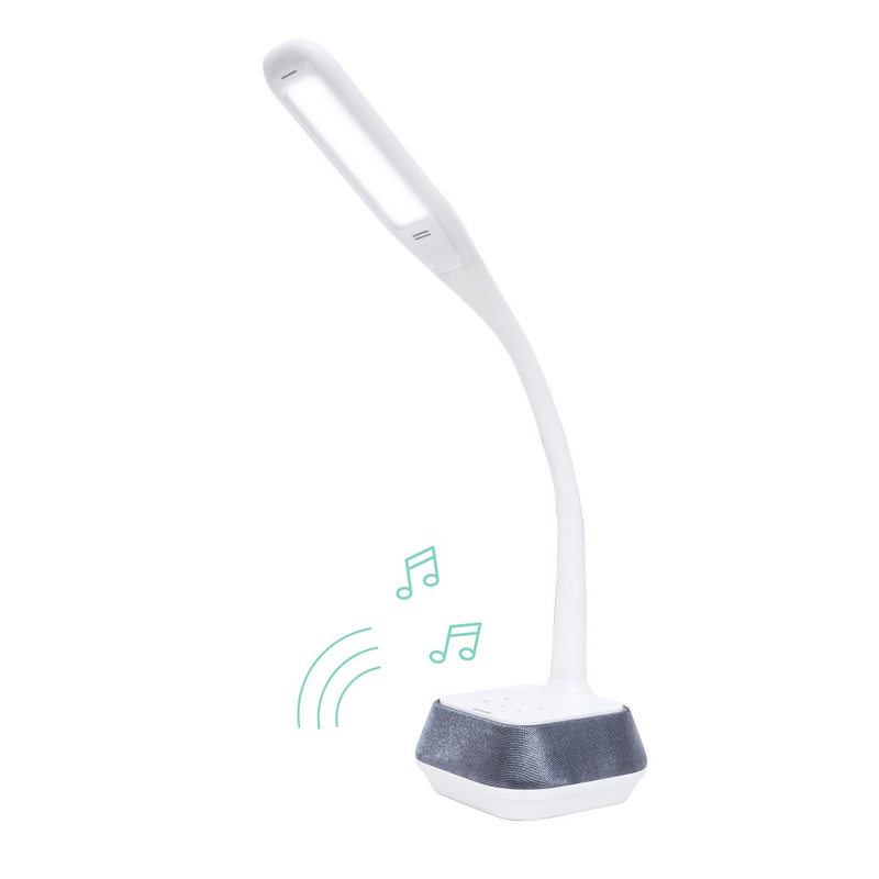 mbeat Activiva LED Desk Lamp with Bluetooth Speaker - White