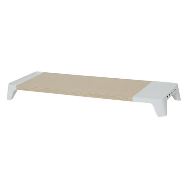 Pout Eyes8 3-in-1 Hub Monitor Stand - White
