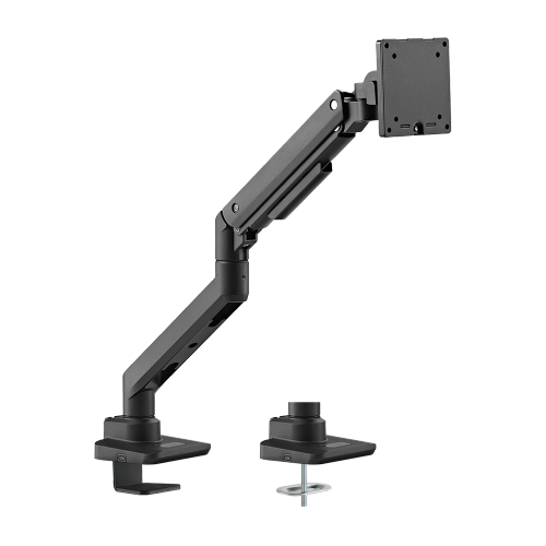 Brateck Desk-Mounted Heavy-Duty Monitor Arm Fit 17"-49" - Black