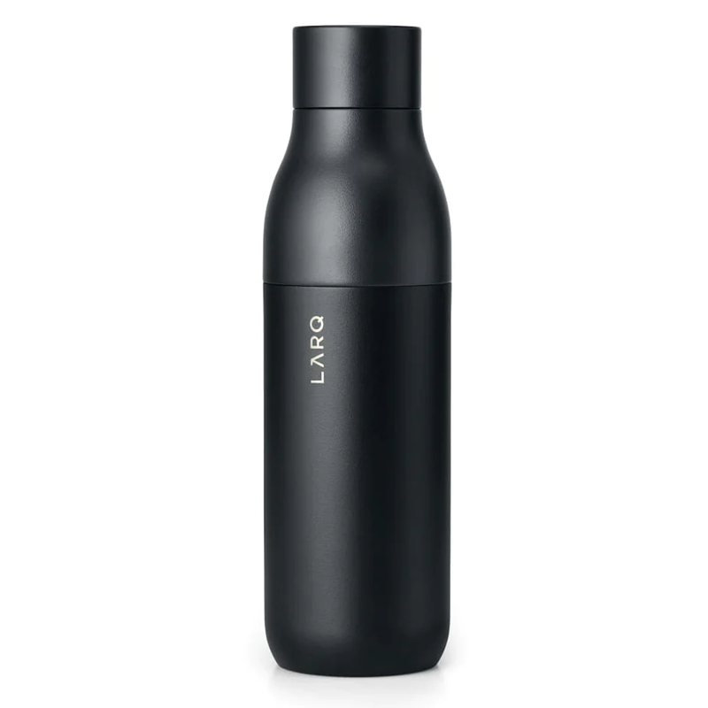 Larq PureVis Water Bottle 740ml - Obsidian Black