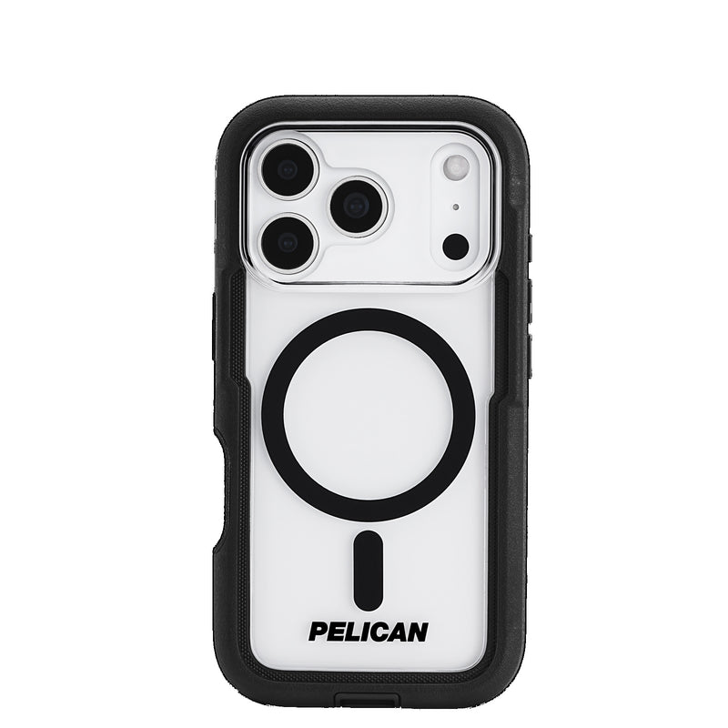 Pelican Voyager MagSafe Case w/ Holster For iPhone 17 Pro - Clear