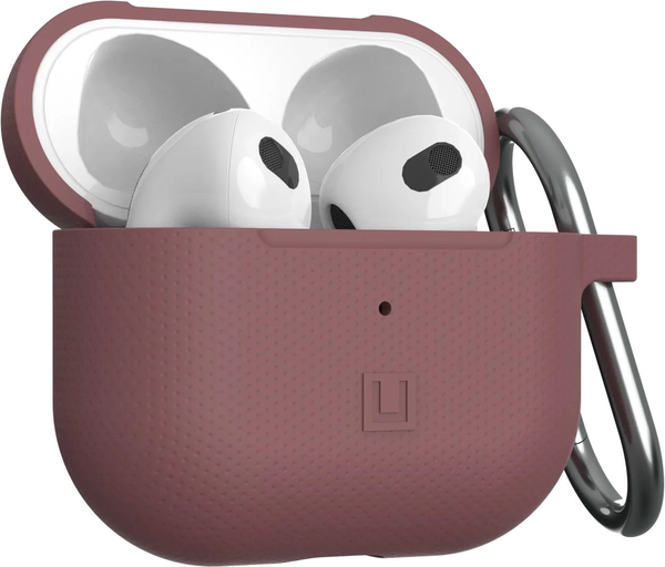 UAG U Dot Silicone Case For Apple Airpods Gen 3 - Aubergine
