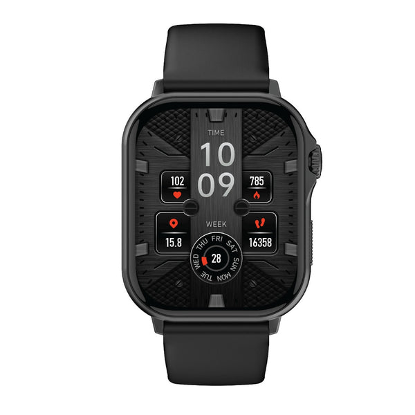 V-Fitness GPS Smart Watch with 2.1 Inch AMOLED Display - Black