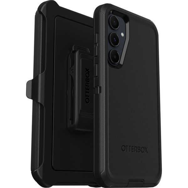 OtterBox Defender Samsung Galaxy A55 5G 6.6" Case - Black