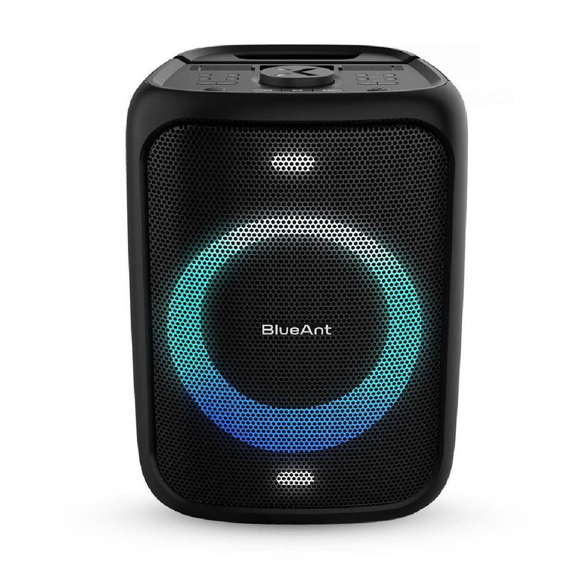 BlueAnt X5 Portable 60W Party Bluetooth Karaoke Speaker - Black